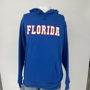 Creative Apparel Concepts Florida Gator Hoodie Blue Mens Medium Florida Applique